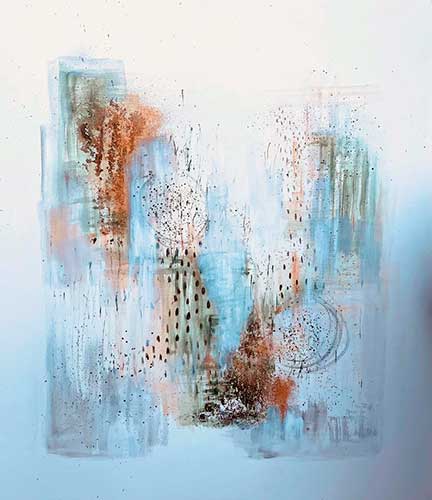 Serenidad. Técnica Mixta. 60 x 70	